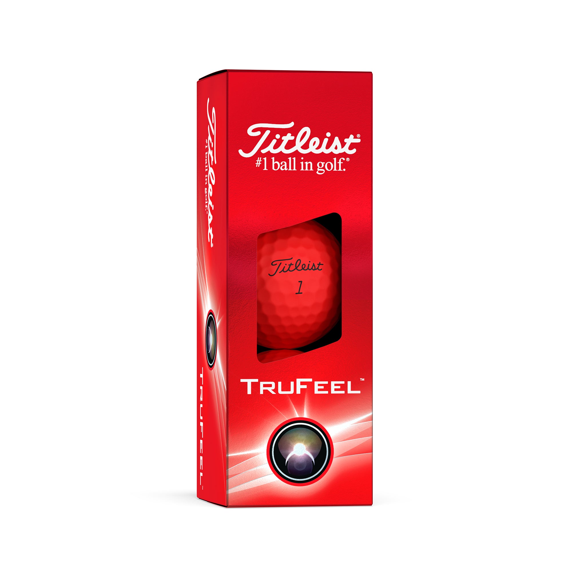 Titleist TruFeel 2024 Golf Balls Red