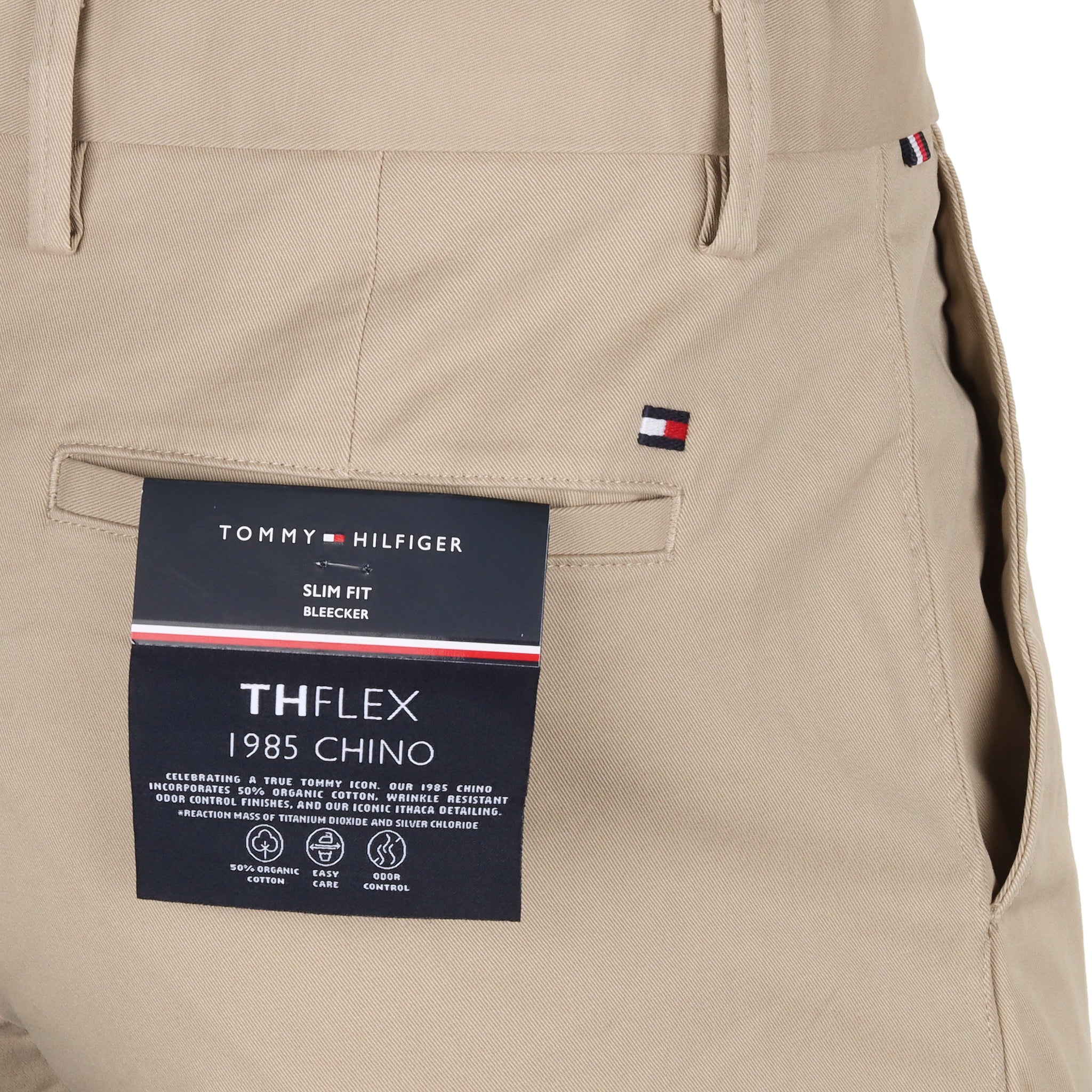 Tommy Hilfiger 1985 Bleecker Core Chino - Batique Khaki AEG_3