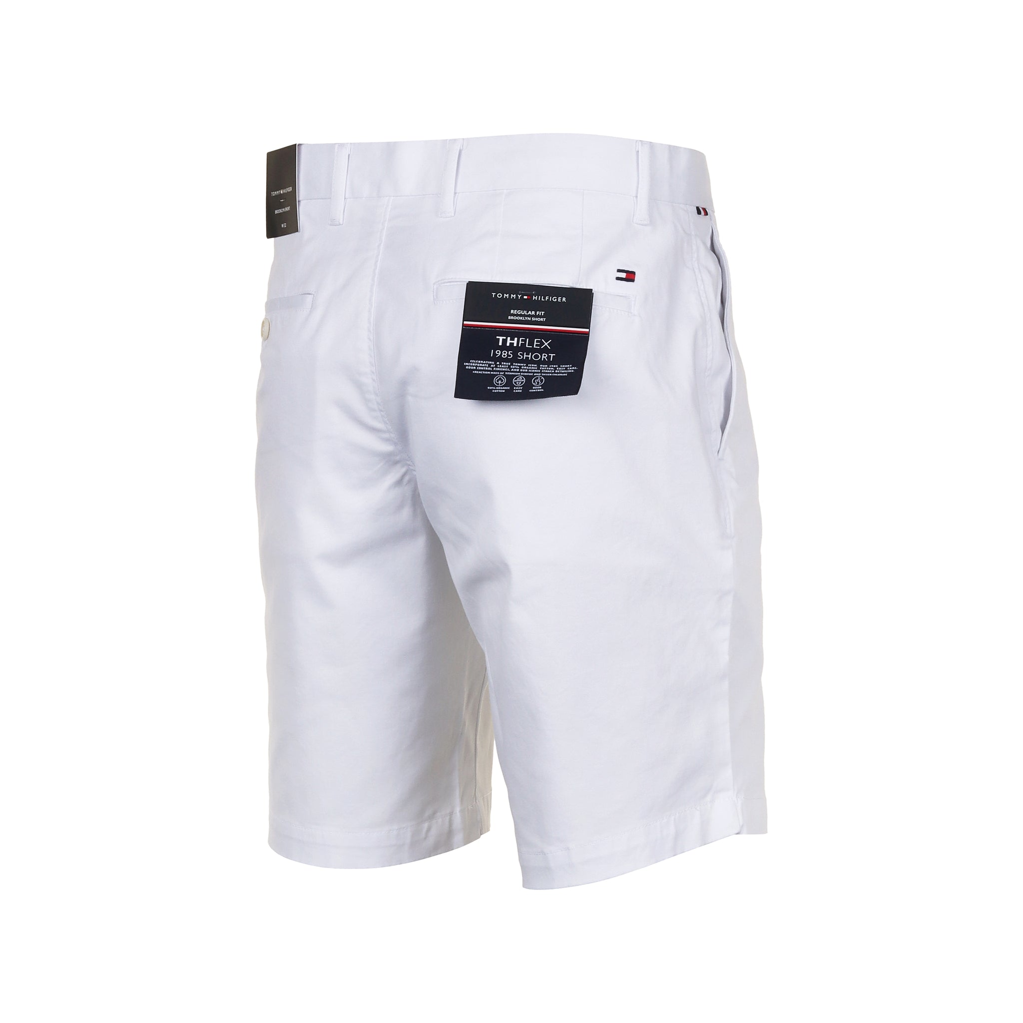 Tommy Hilfiger Brooklyn 1985 Cotton Shorts Optic White YCF