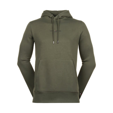 Tommy Hilfiger Logo Tipped Hoodie Battle Green PLI