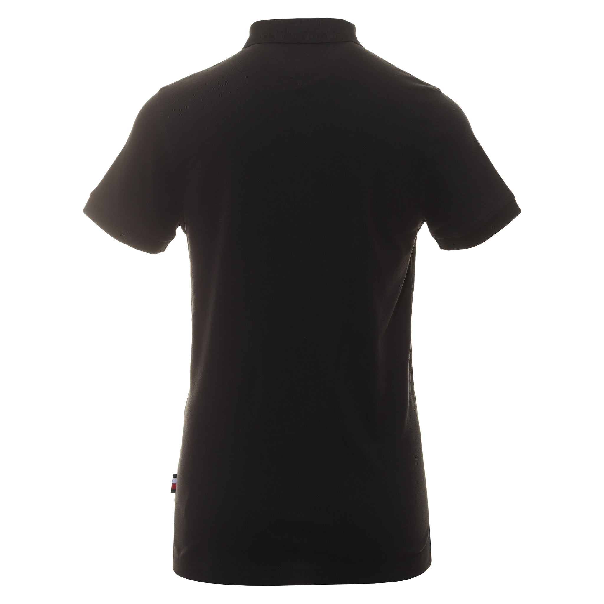 Tommy Hilfiger RWB Zip Slim Polo Shirt MW0MW31677 Black BDS ...