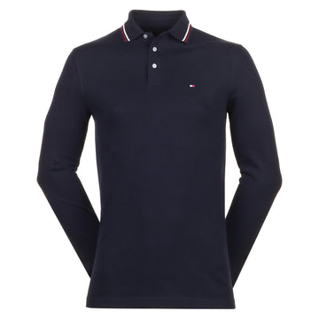 Tommy Hilfiger Tipped Slim Long Sleeve Polo Shirt