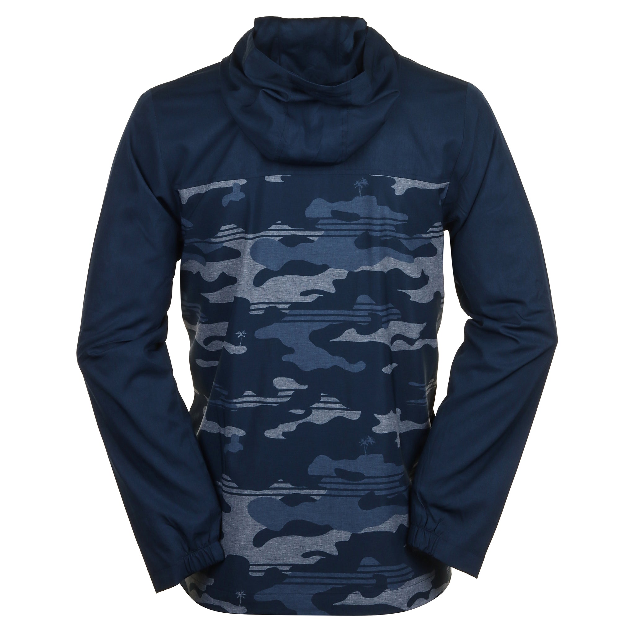 TravisMathew Camo Tech Hoodie - Blue Nights_2