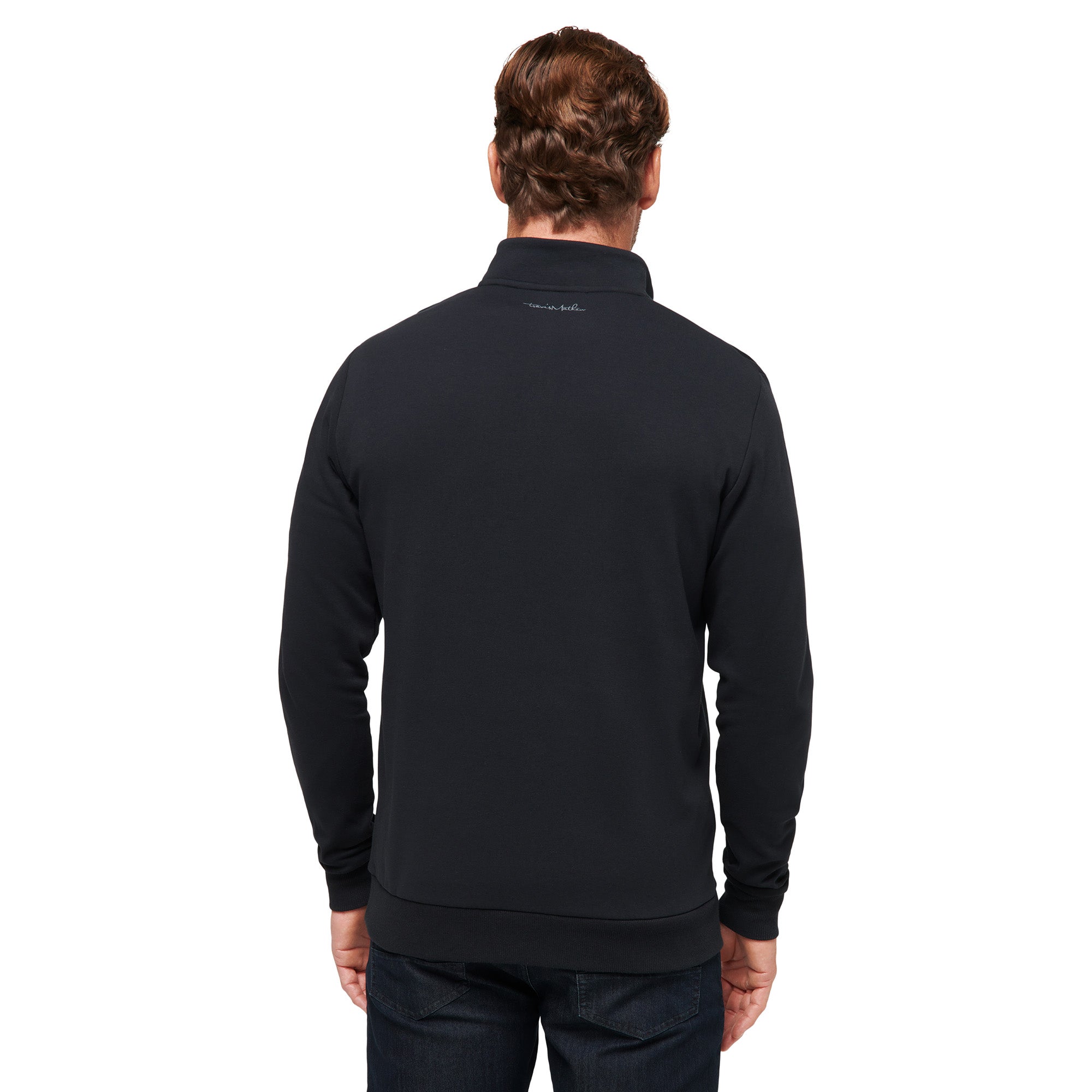 TravisMathew Cloud 2.0 1/4 Zip Black