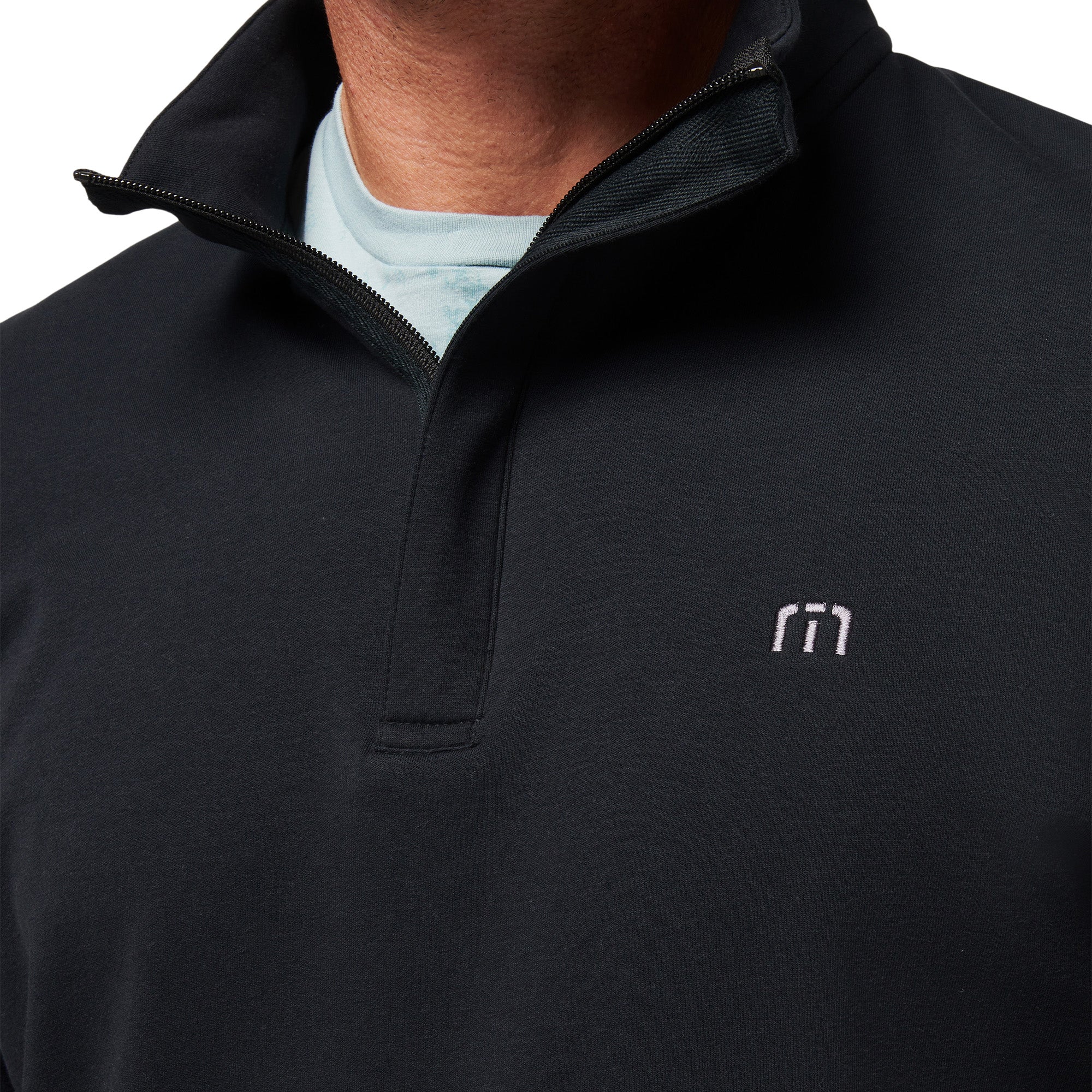 TravisMathew Cloud 2.0 1/4 Zip Black