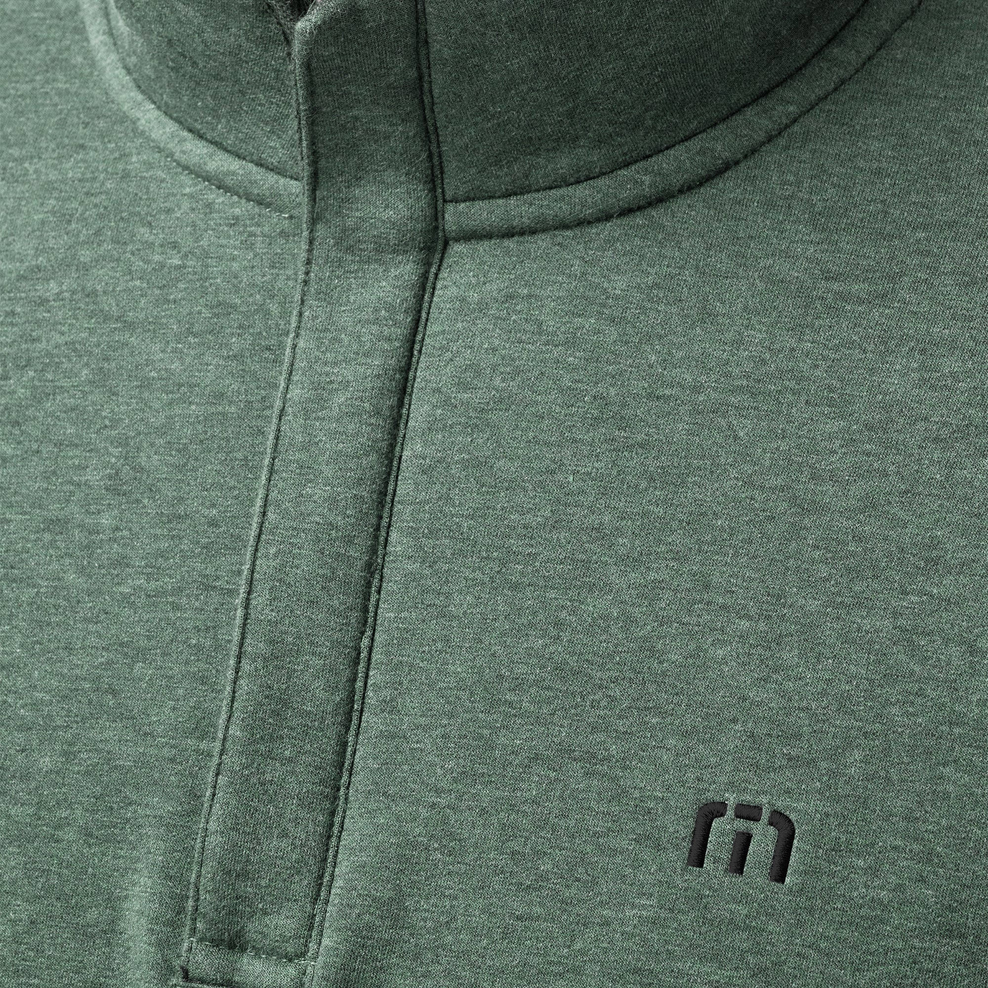 TravisMathew Cloud 2.0 1/4 Zip Heather Balsam