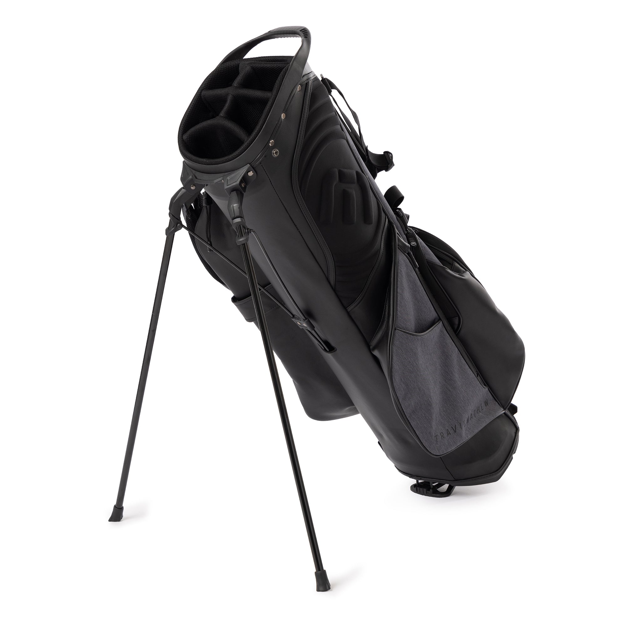 TravisMathew Golf BYOB Stand Bag 1MZ466 Heather Dark Grey & Function18