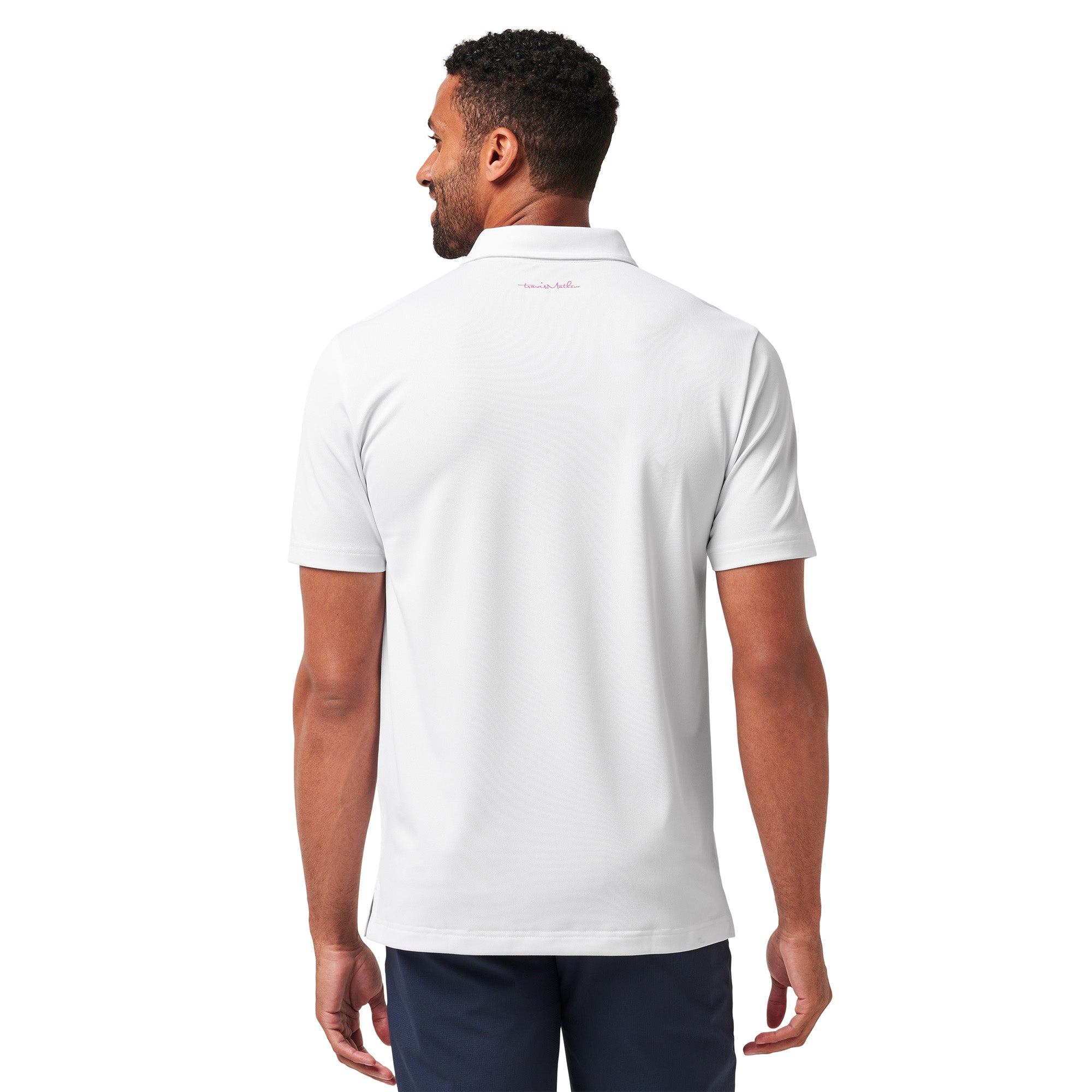 TravisMathew Good Good Flourish Polo Shirt White