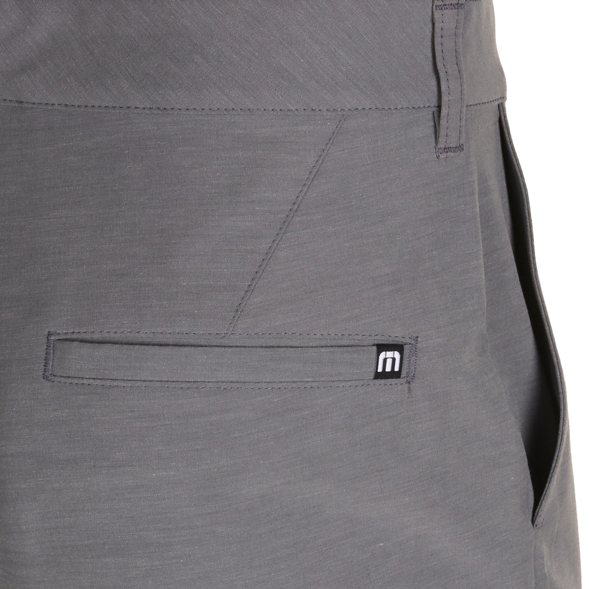 TravisMathew Open To Close Tech Chino Heather Quiet Shade 