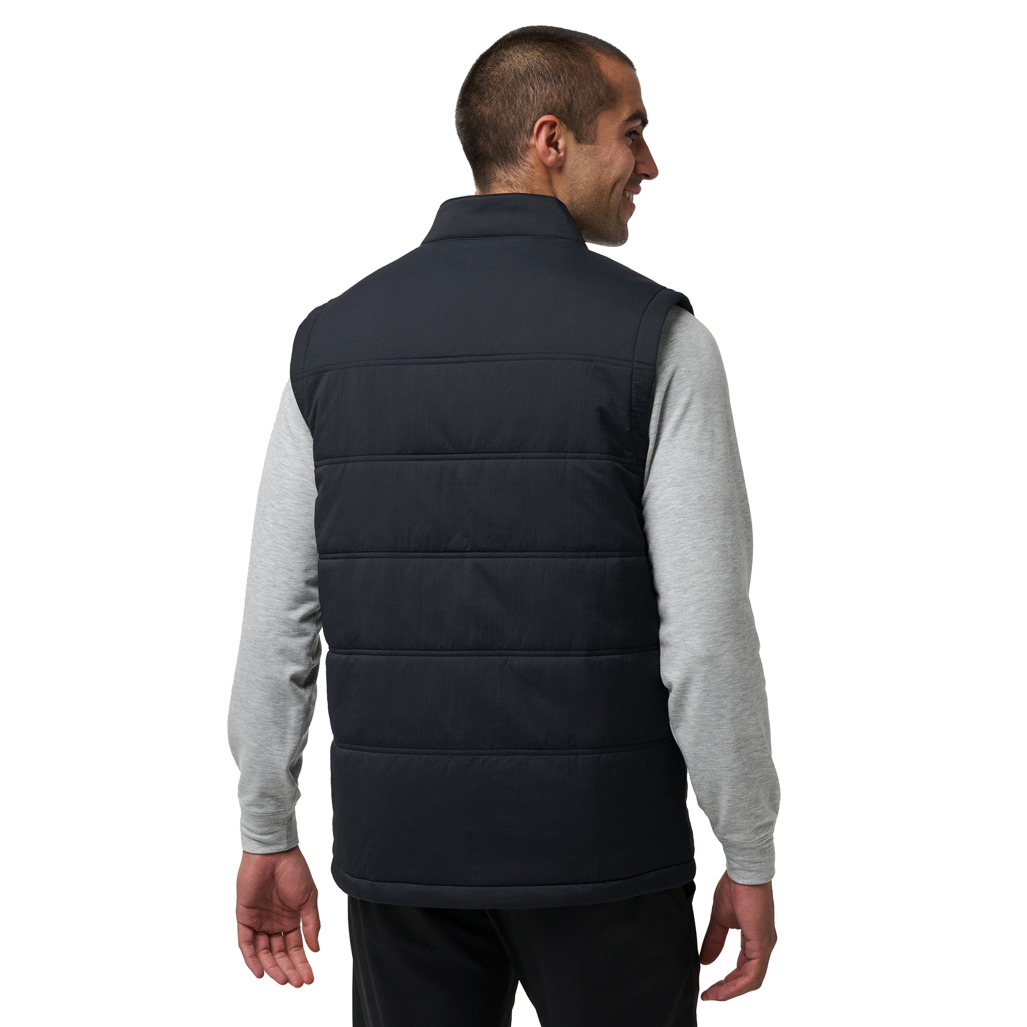 TravisMathew Palisades Puffer Vest Black