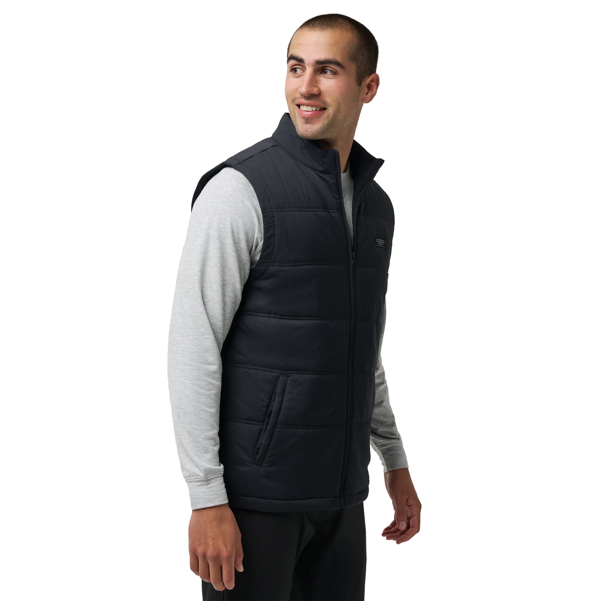 TravisMathew Palisades Puffer Vest Black