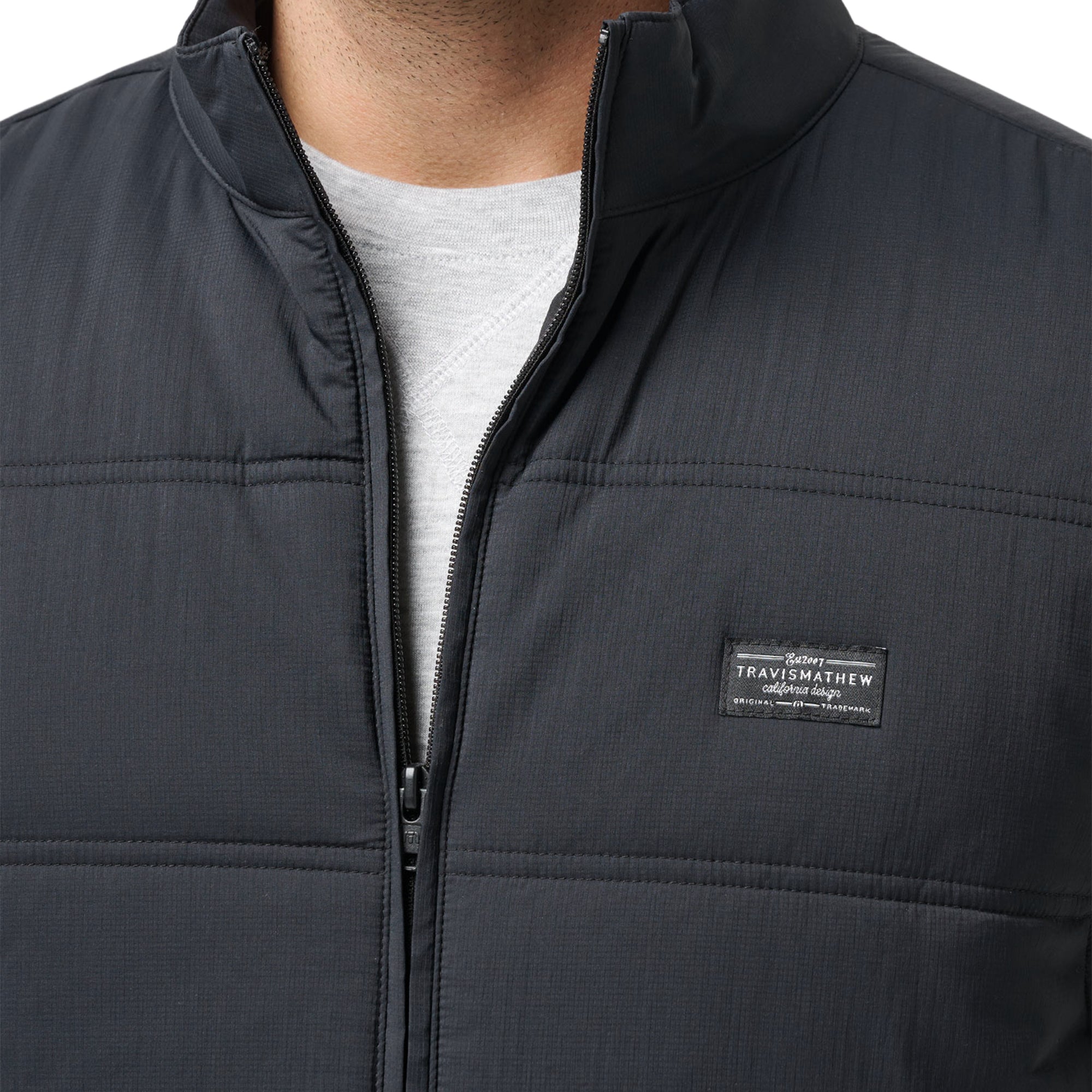 TravisMathew Palisades Puffer Vest Black