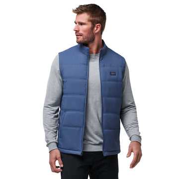 TravisMathew Palisades Puffer Vest Navy