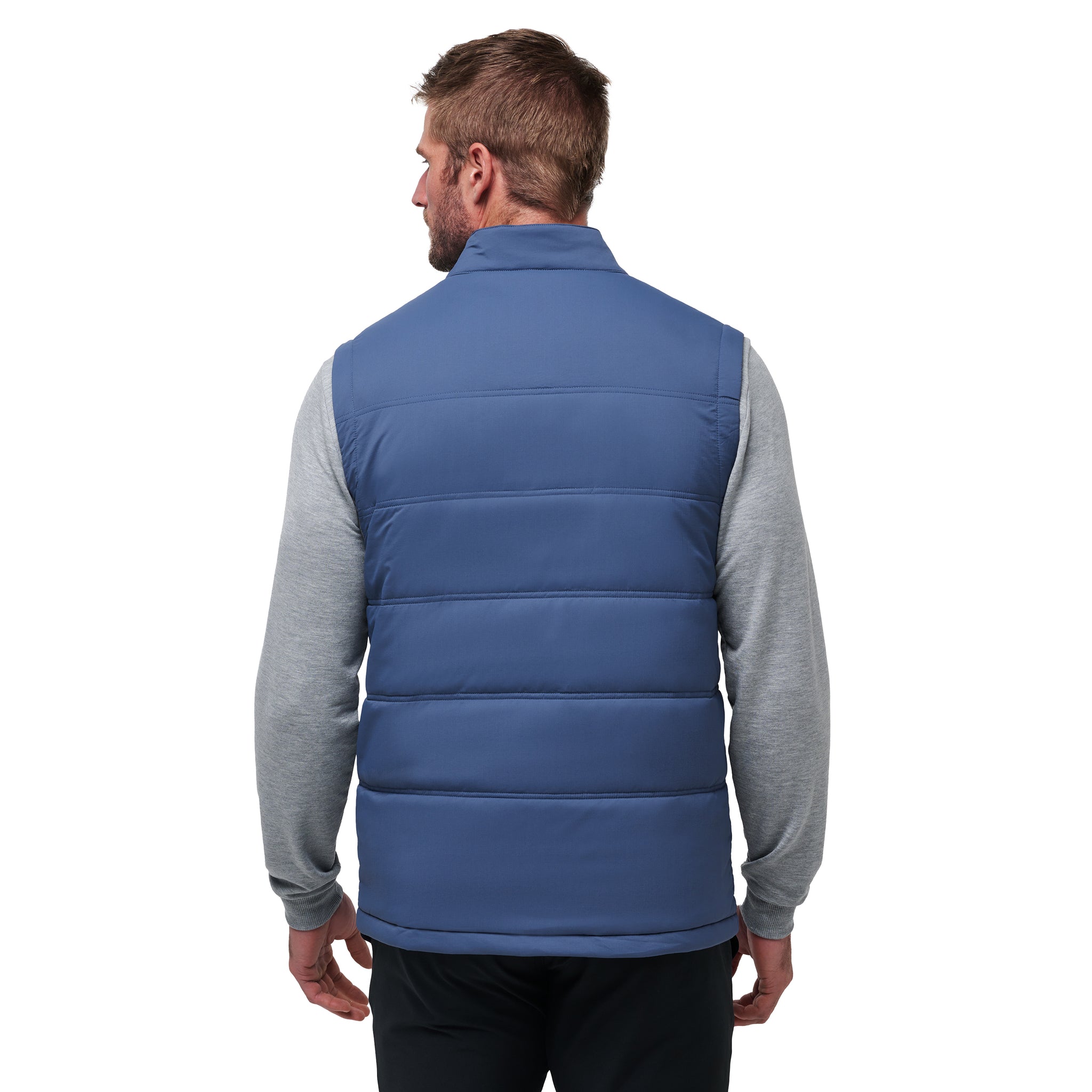 TravisMathew Palisades Puffer Vest Navy