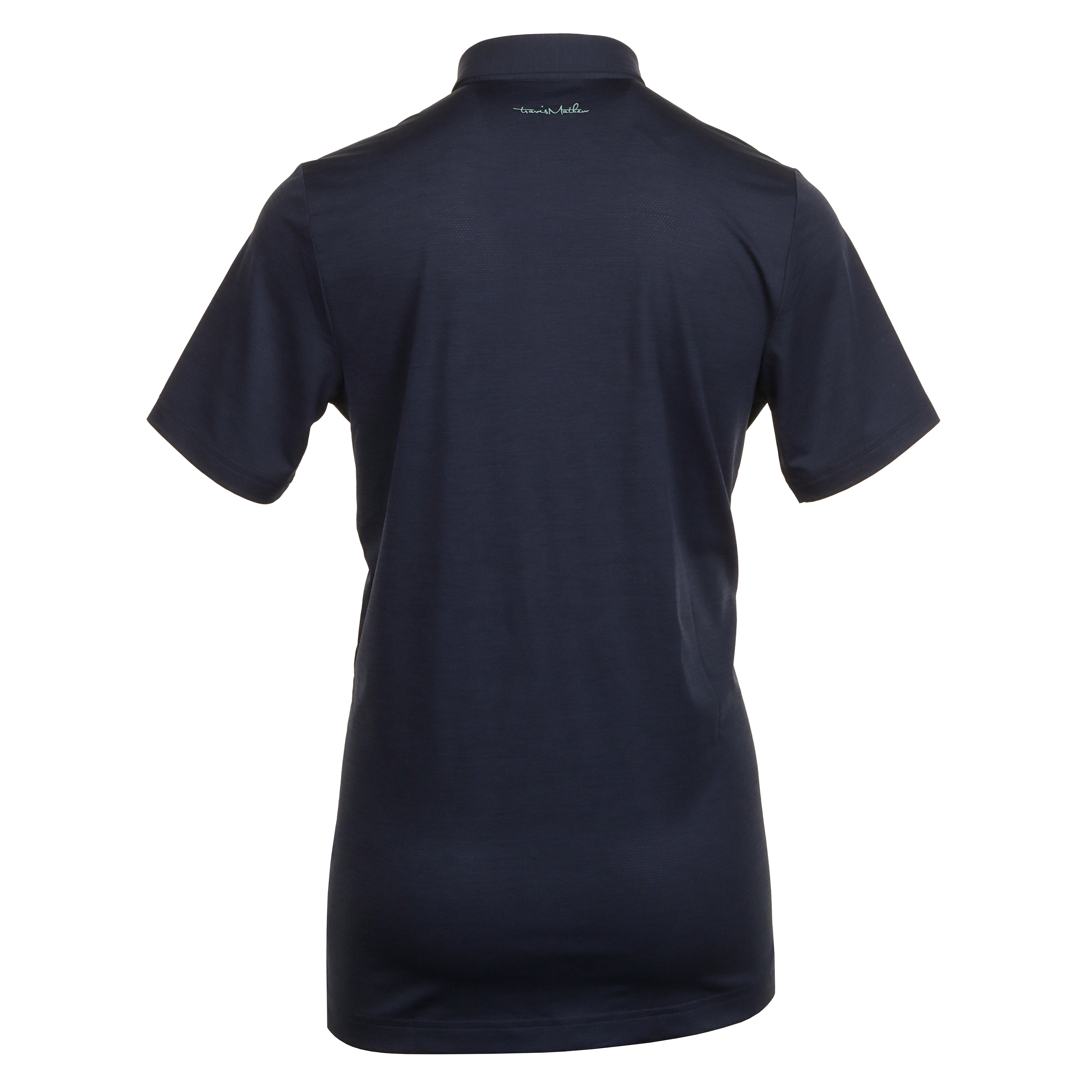 TravisMathew Round It Up Polo Shirt 1MAA389 Total Eclipse 4TOS ...