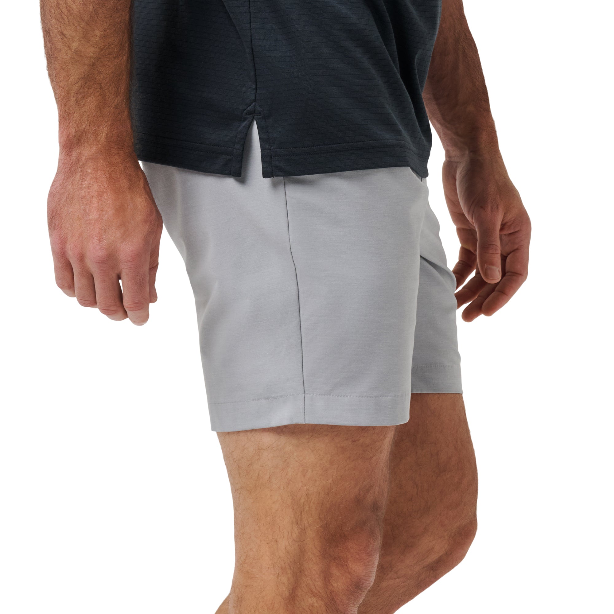 TravisMathew Tech Chino Shorts Heather Sleet 