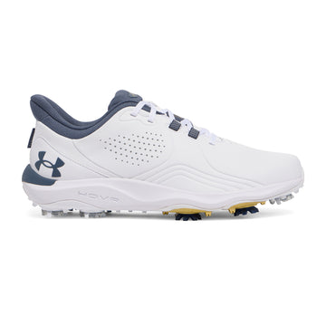 Under Armour Drive Pro E Golf Shoes White/Gold/Downpour Grey 103