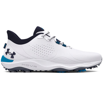 Under Armour Drive Pro E Golf Shoes White/Capri 101