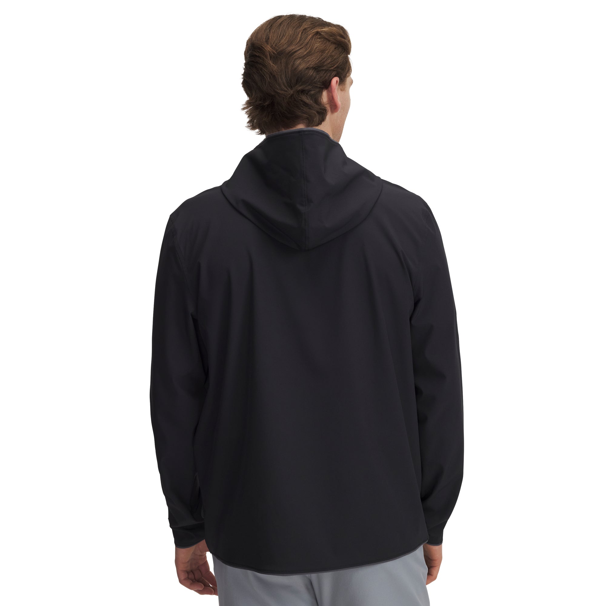 Under Armour Golf Drive Lightweight Hoodie Black Castlerock 001