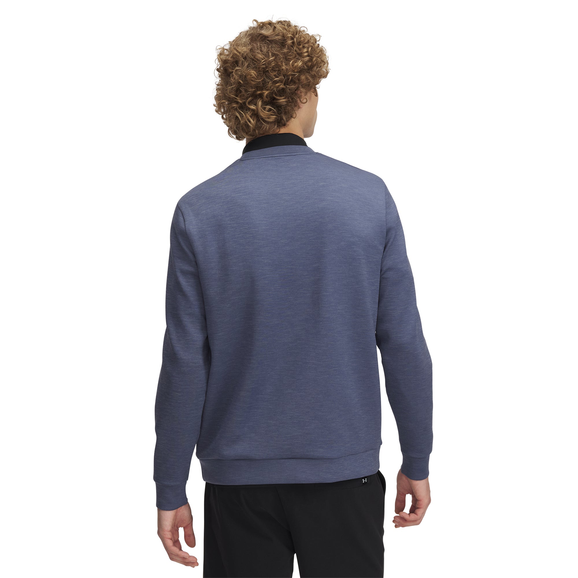 Under Armour Golf Drive Midlayer Crew Neck Downpour Grey 044