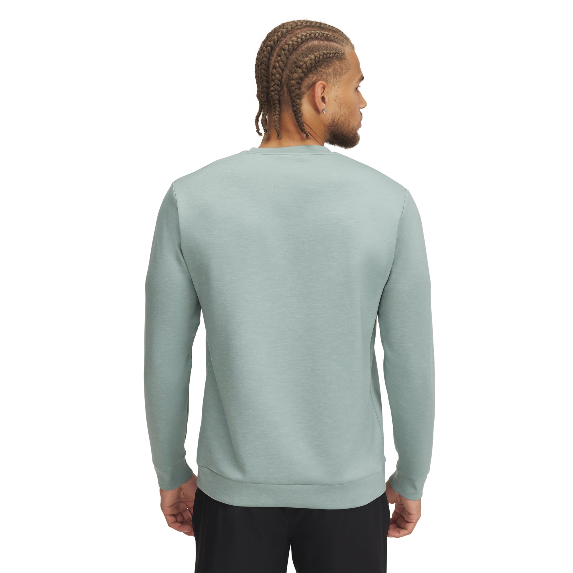 Under Armour Golf Drive Midlayer Crew Neck Silica Green 348