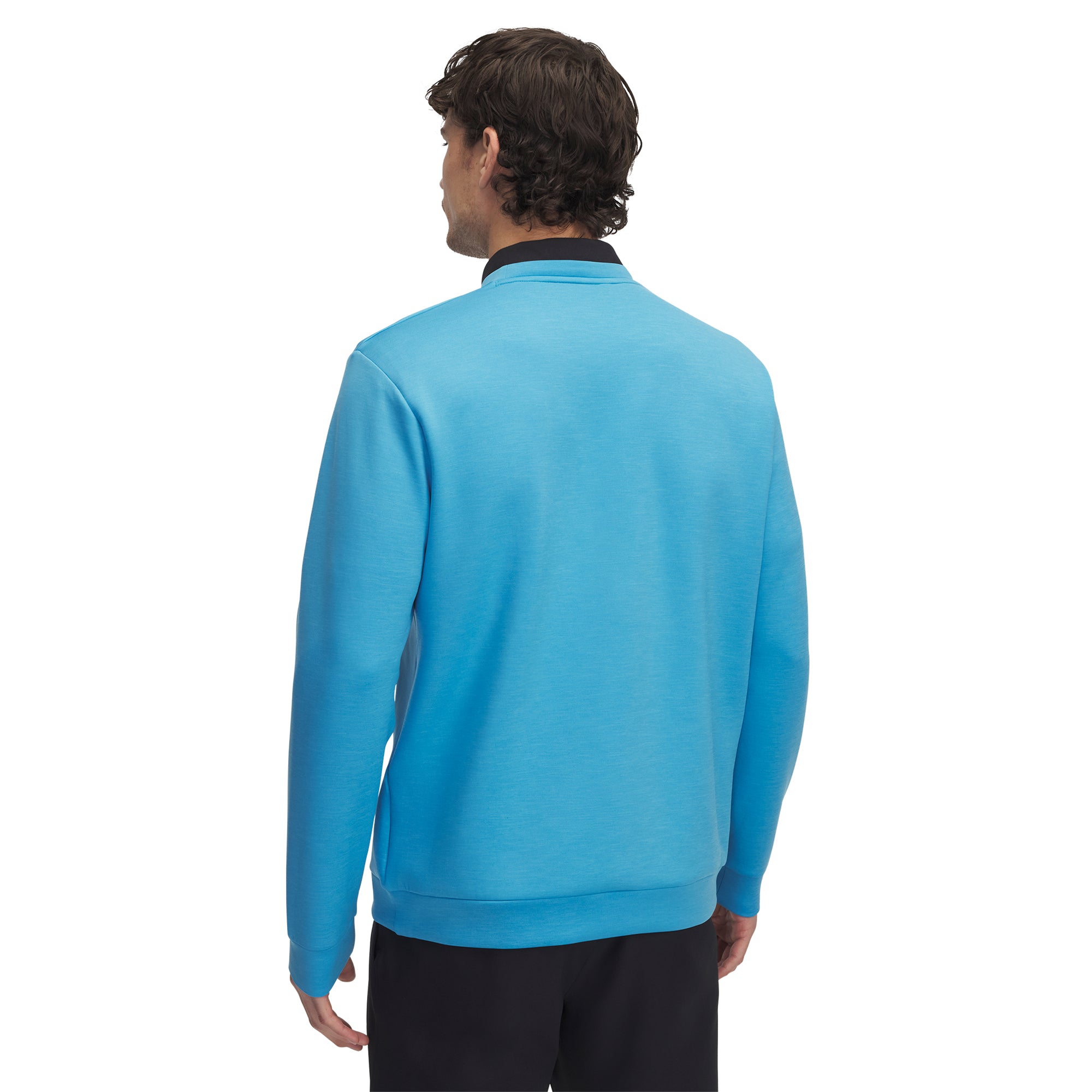 Under Armour Golf Drive Midlayer Crew Neck Ether Blue 452