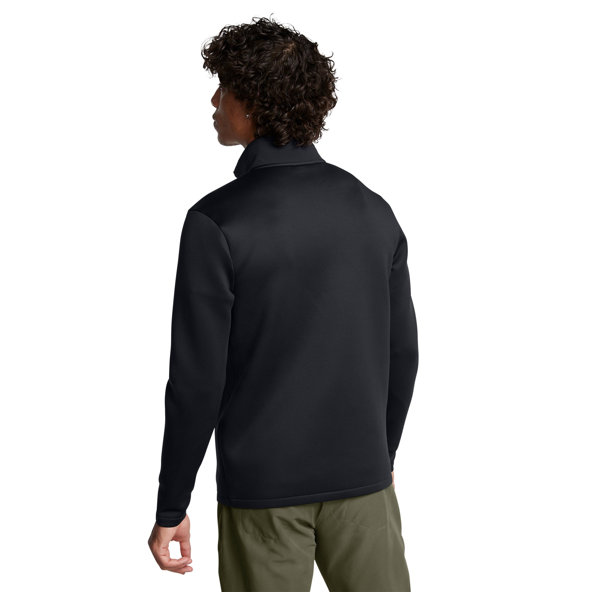 Under Armour Golf Drive Pro Storm Hybrid 1/4 Zip Black 001