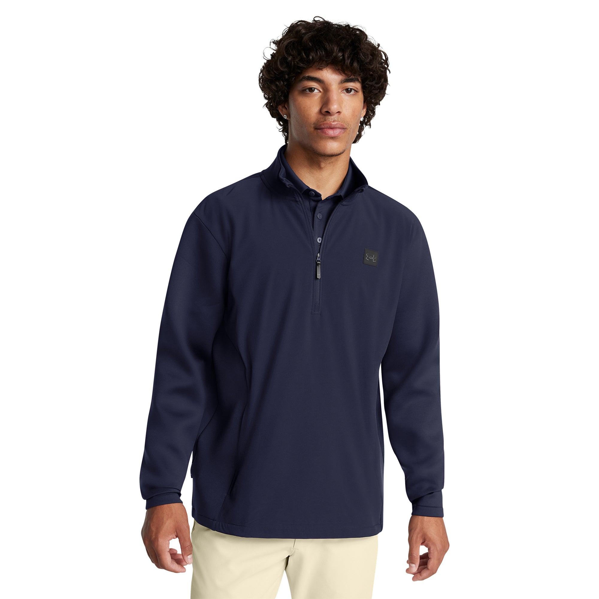 Under Armour Golf Drive Pro Storm Hybrid 1/4 Zip Midnight Navy 410