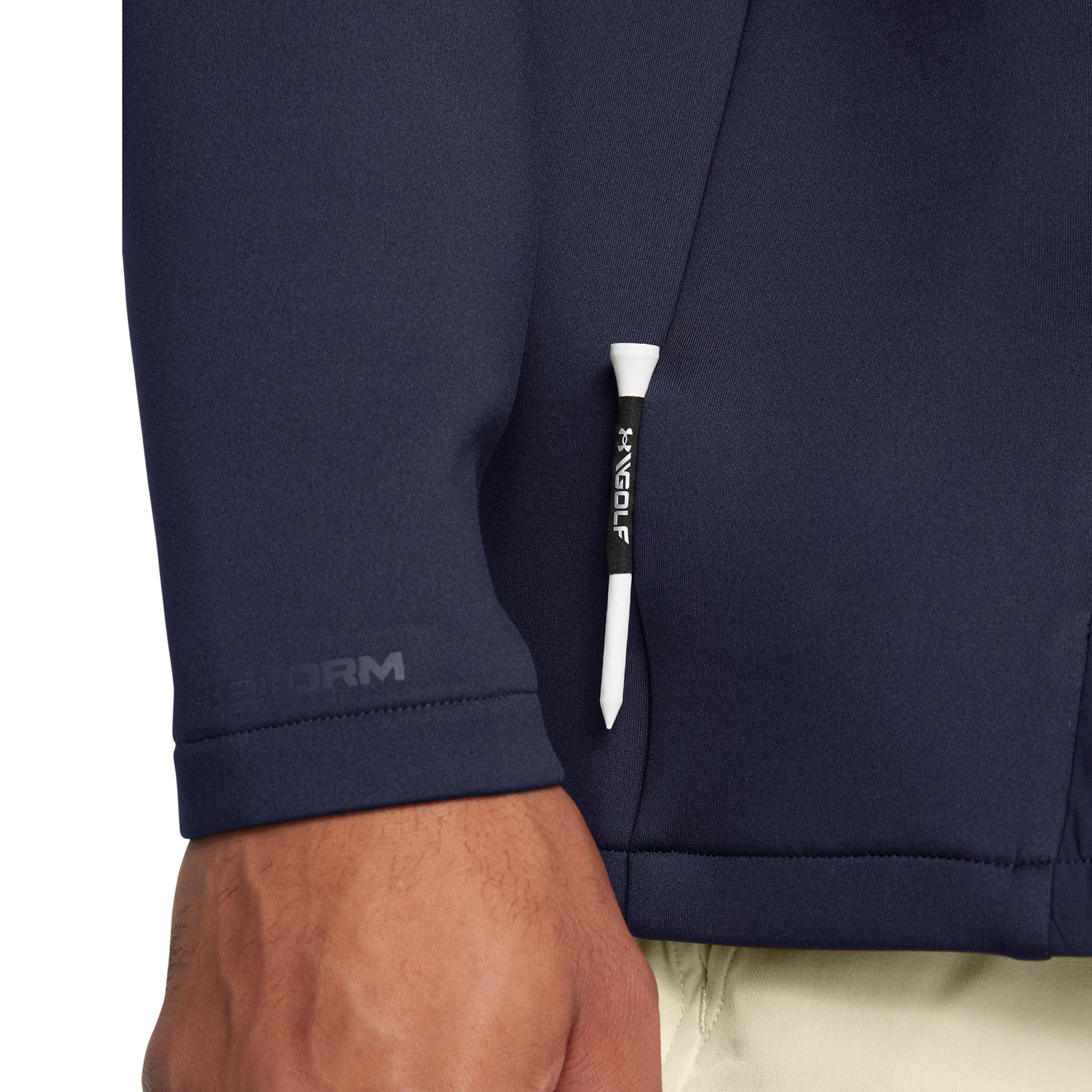 Under Armour Golf Drive Pro Storm Hybrid 1/4 Zip Midnight Navy 410