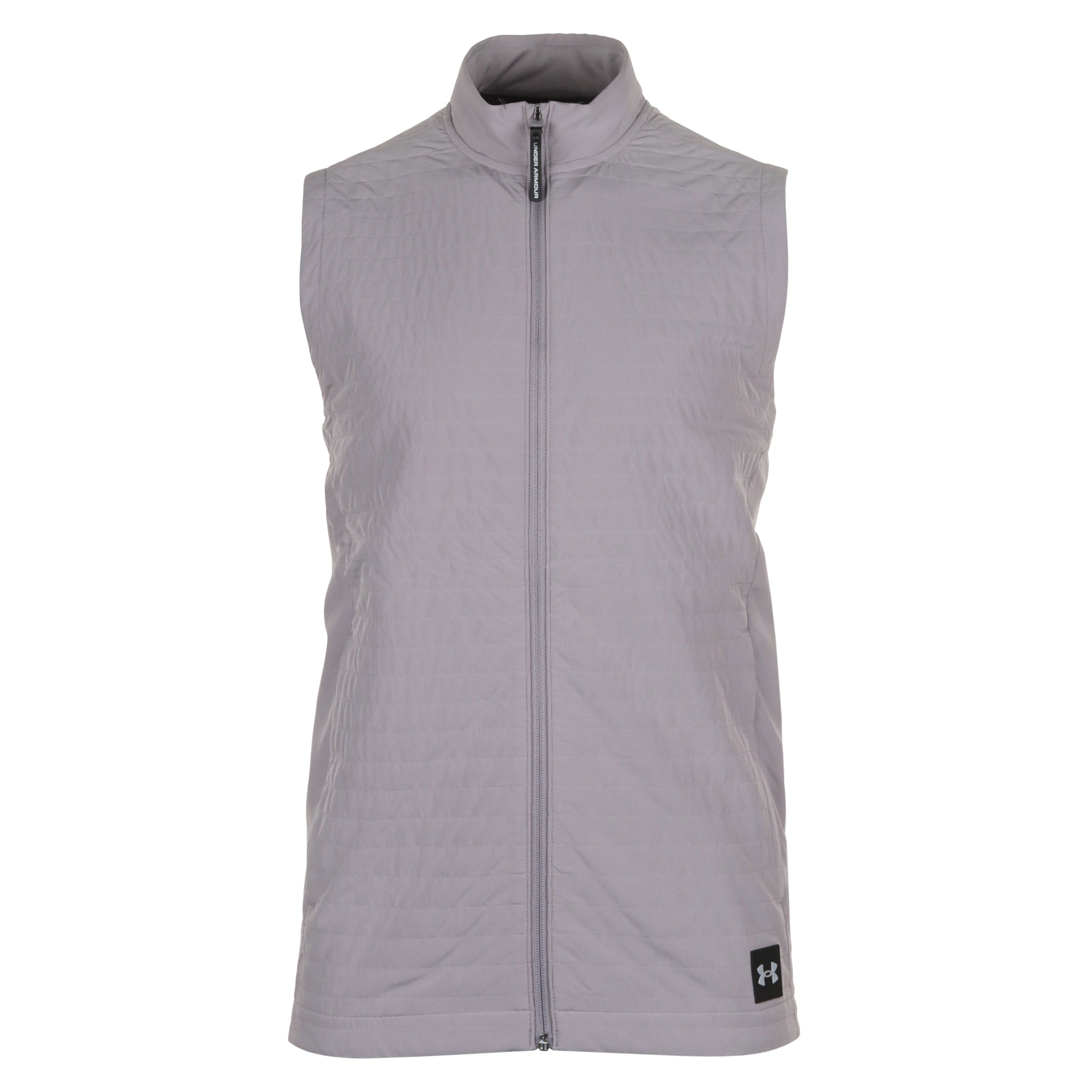 Under Armour Golf Drive Pro Storm Insulated Vest 1387120 Tetra Grey Metallic Silver 015 Function18