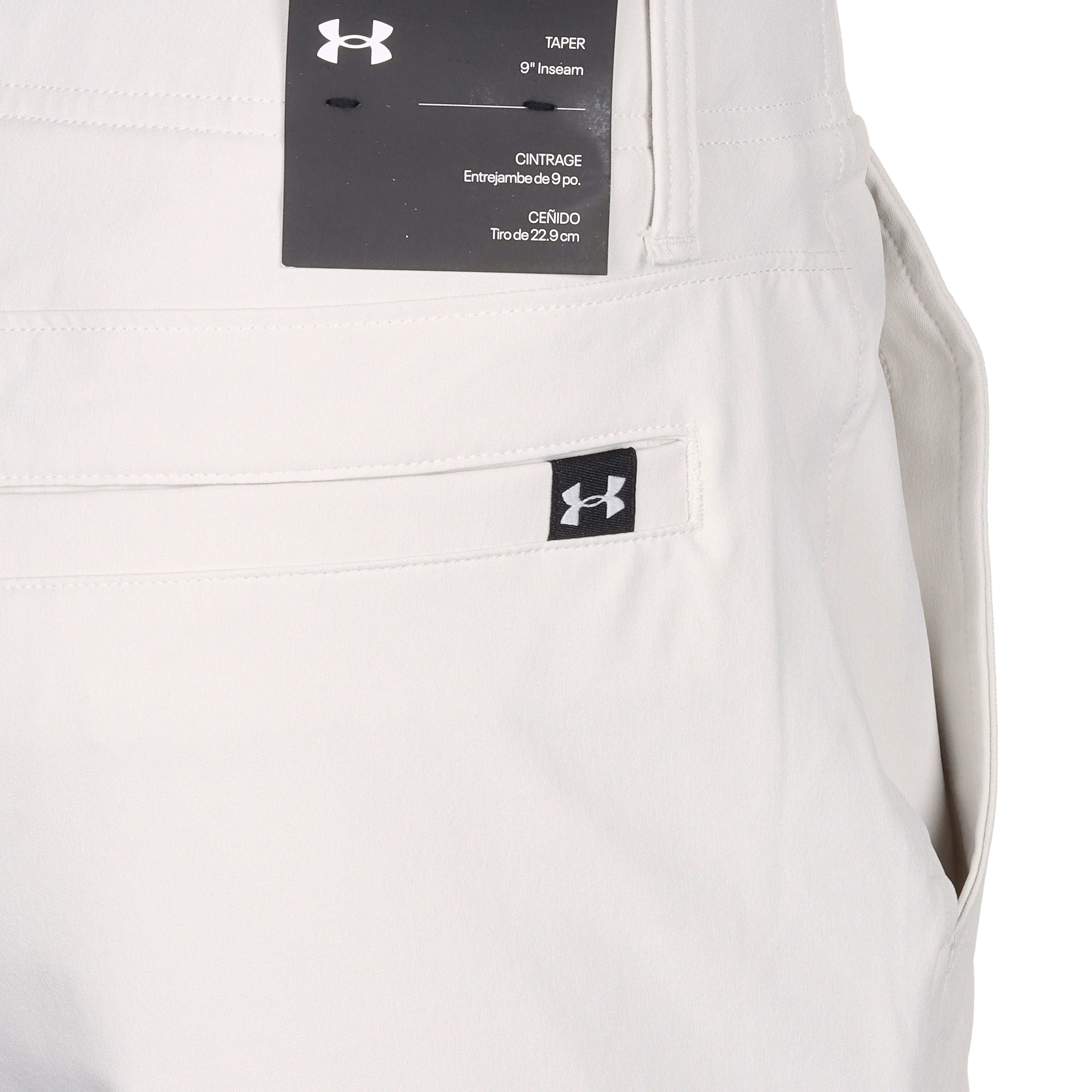 Under Armour Golf Drive Tapered Shorts 1384467 Summit White 110 ...