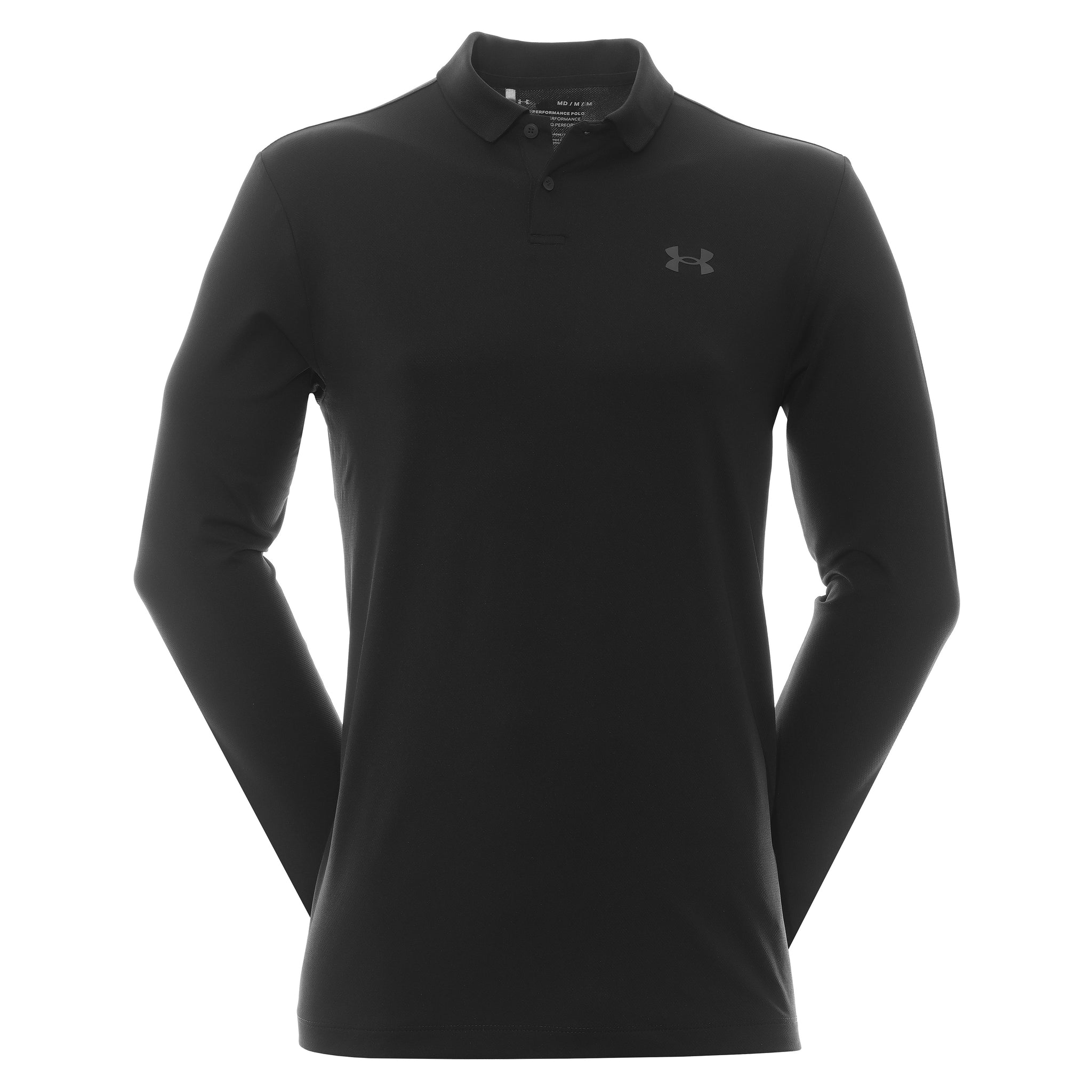 Under Armour Golf Performance 3.0 LS Shirt 1379728 Black 001 ...