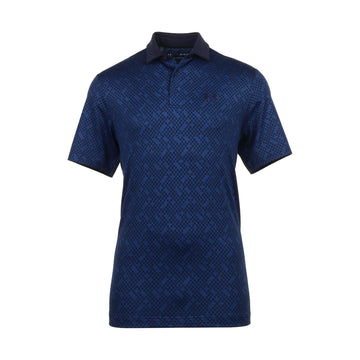 Under Armour Golf Playoff 3.0 Check Jacquard Shirt Midnight Navy 410