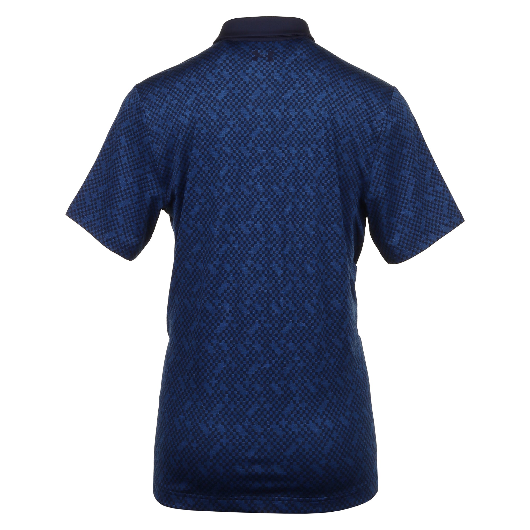 Under Armour Golf Playoff 3.0 Check Jacquard Shirt Midnight Navy 410