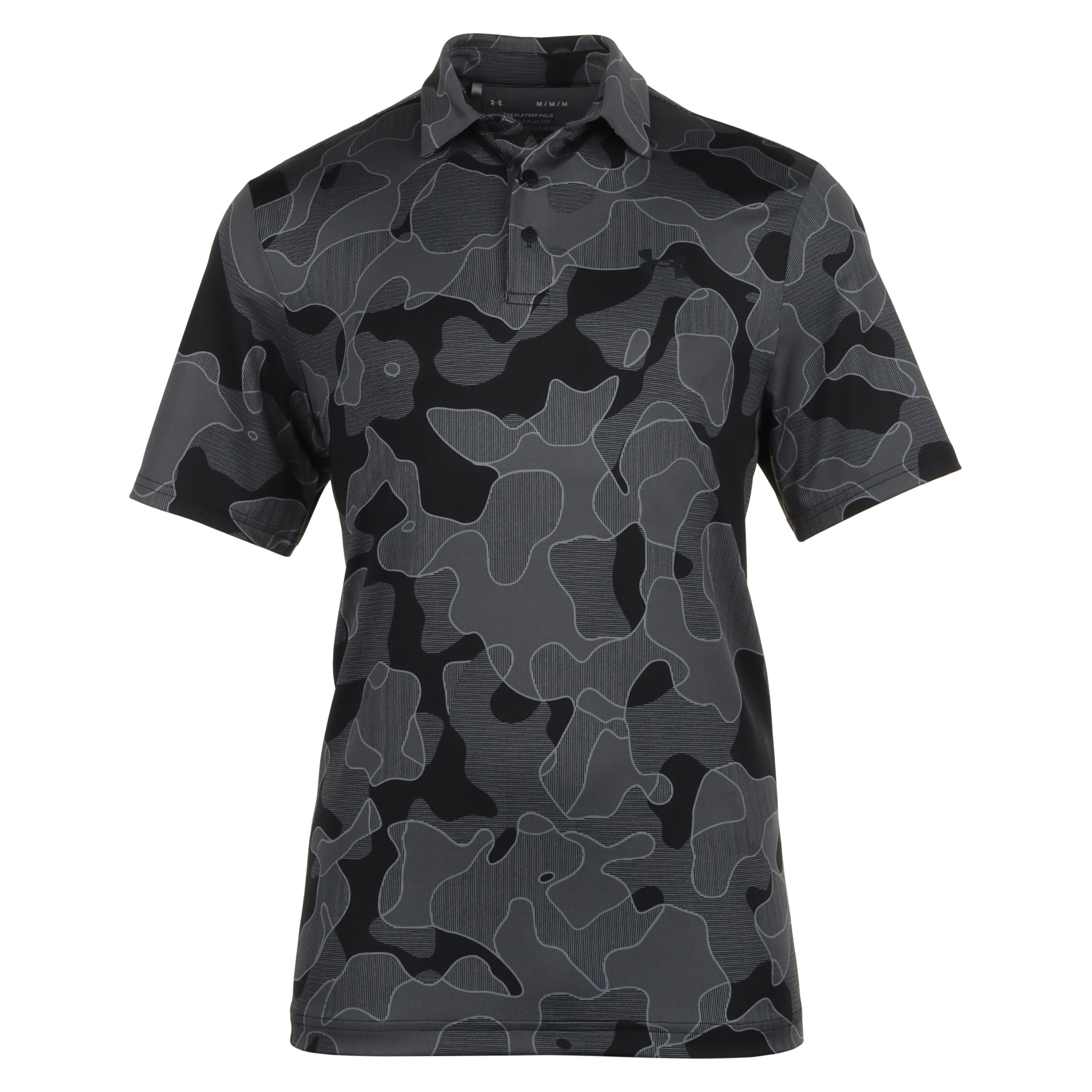 Under Armour Golf Playoff 3.0 Shirt 1378677 Black 011 Function18