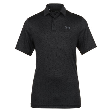 Under Armour Golf Playoff 3.0 Printed Shirt Anthracite/Black 016