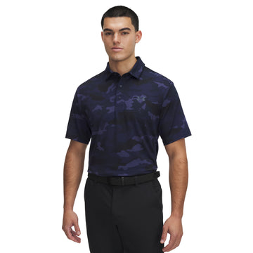 Under Armour Golf Playoff 3.0 Printed Shirt Midnight Navy/Downpour Grey 422