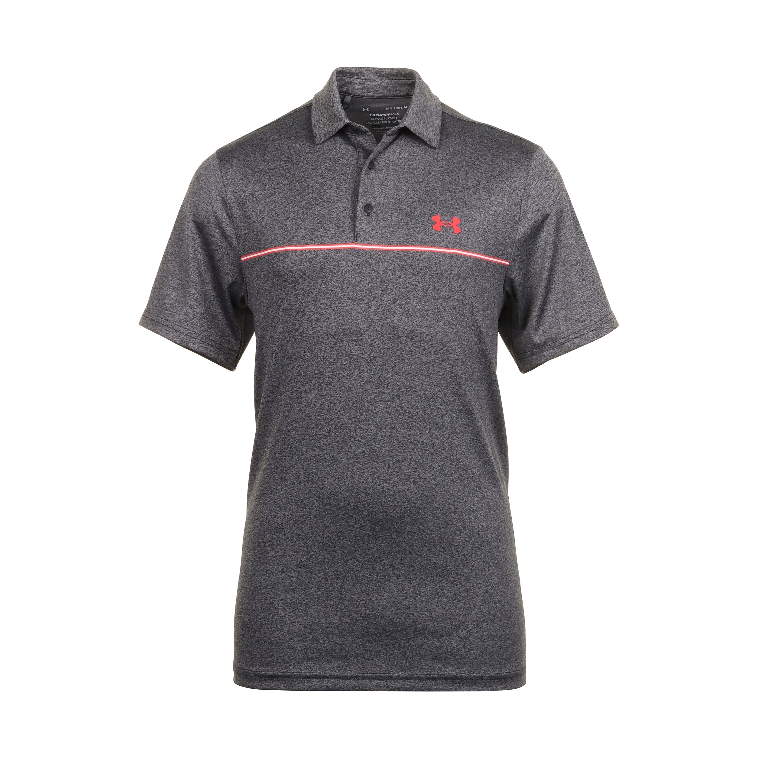 Men's under armour striped performance 2.0 golf polo best sale