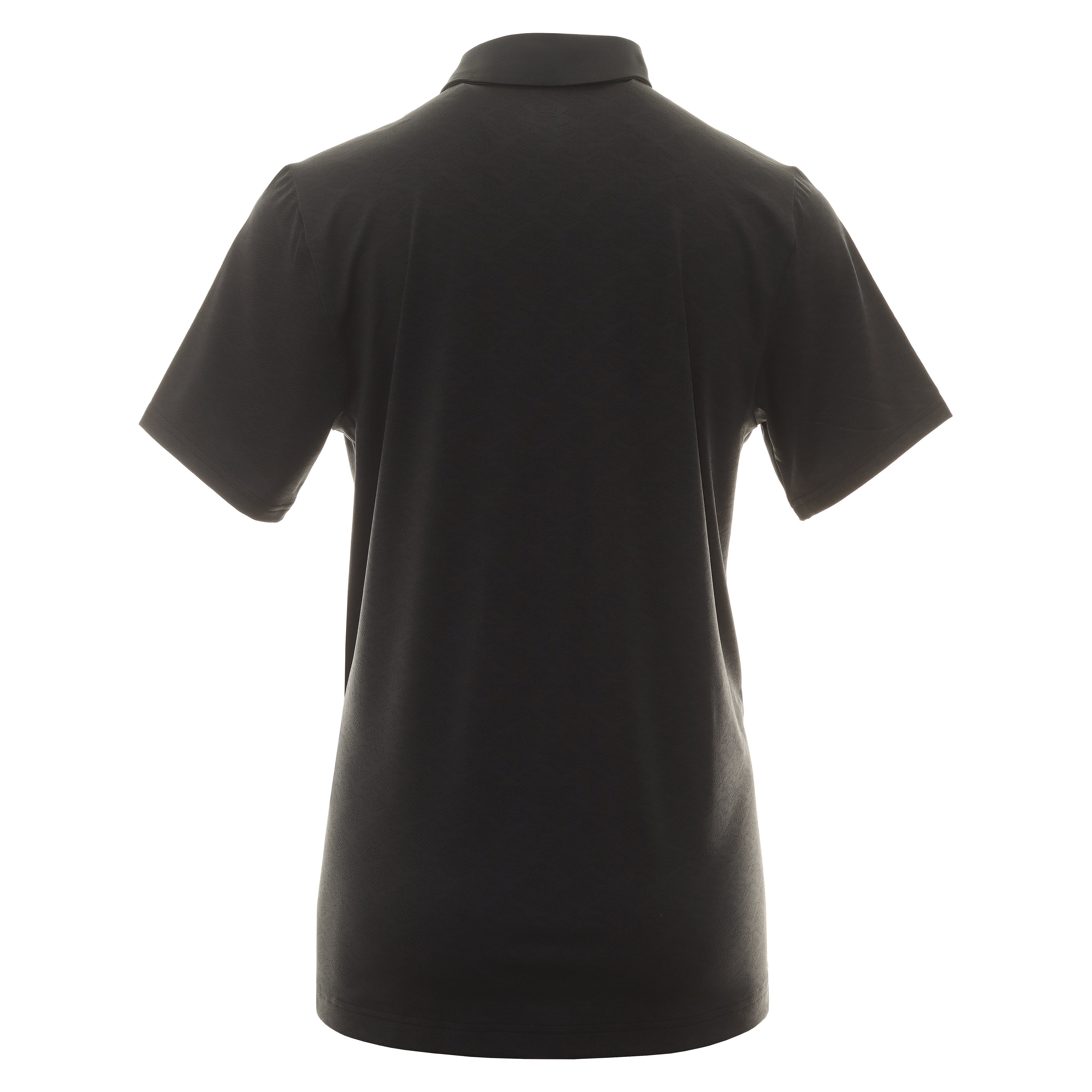 Under Armour Golf Playoff Birdie Jacquard Shirt 1379726 Black 001 ...