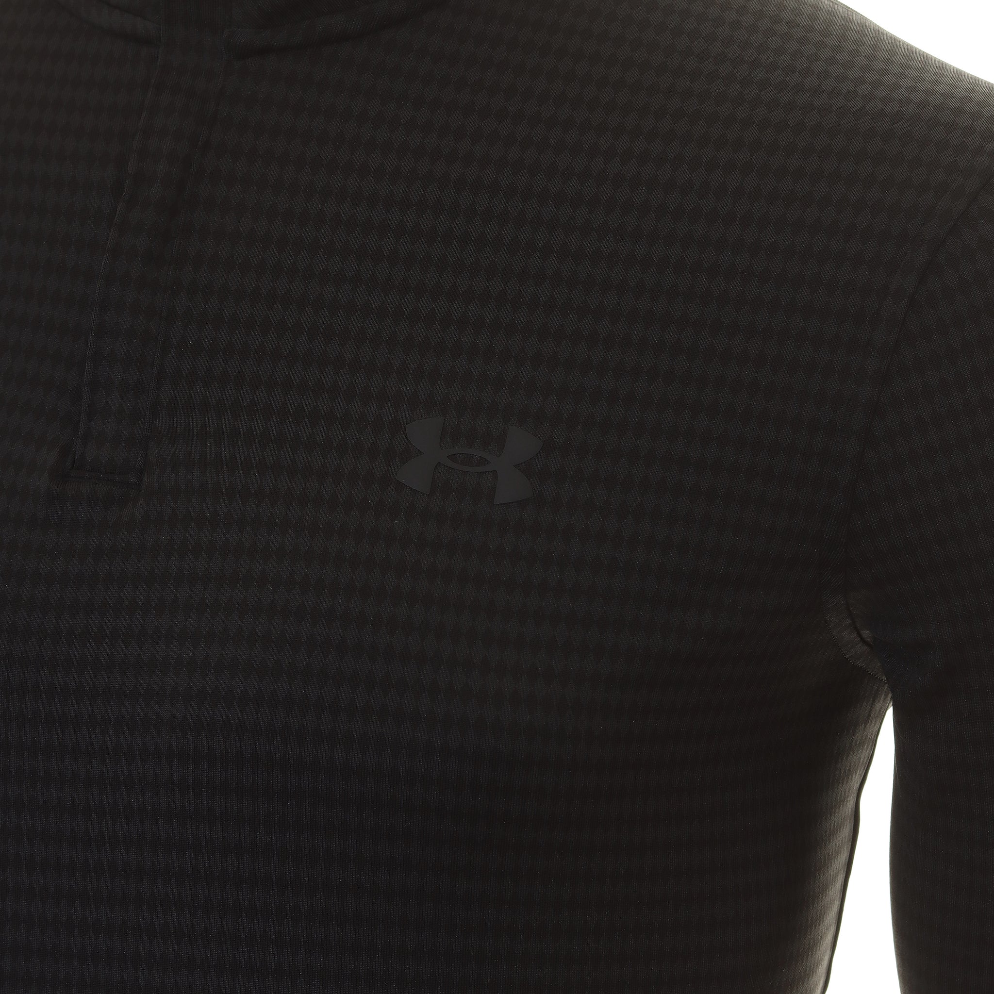 Under Armour Golf Playoff Novelty 1/4 Zip Black/Black 002