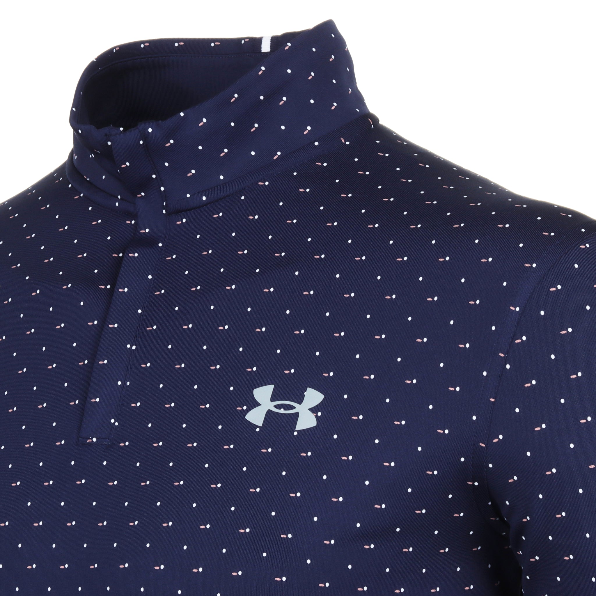 Under Armour Golf Playoff Novelty 1/4 Zip Midnight Navy 411