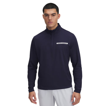 Under Armour Golf T2G 1/4 Zip Midnight Navy/White 410