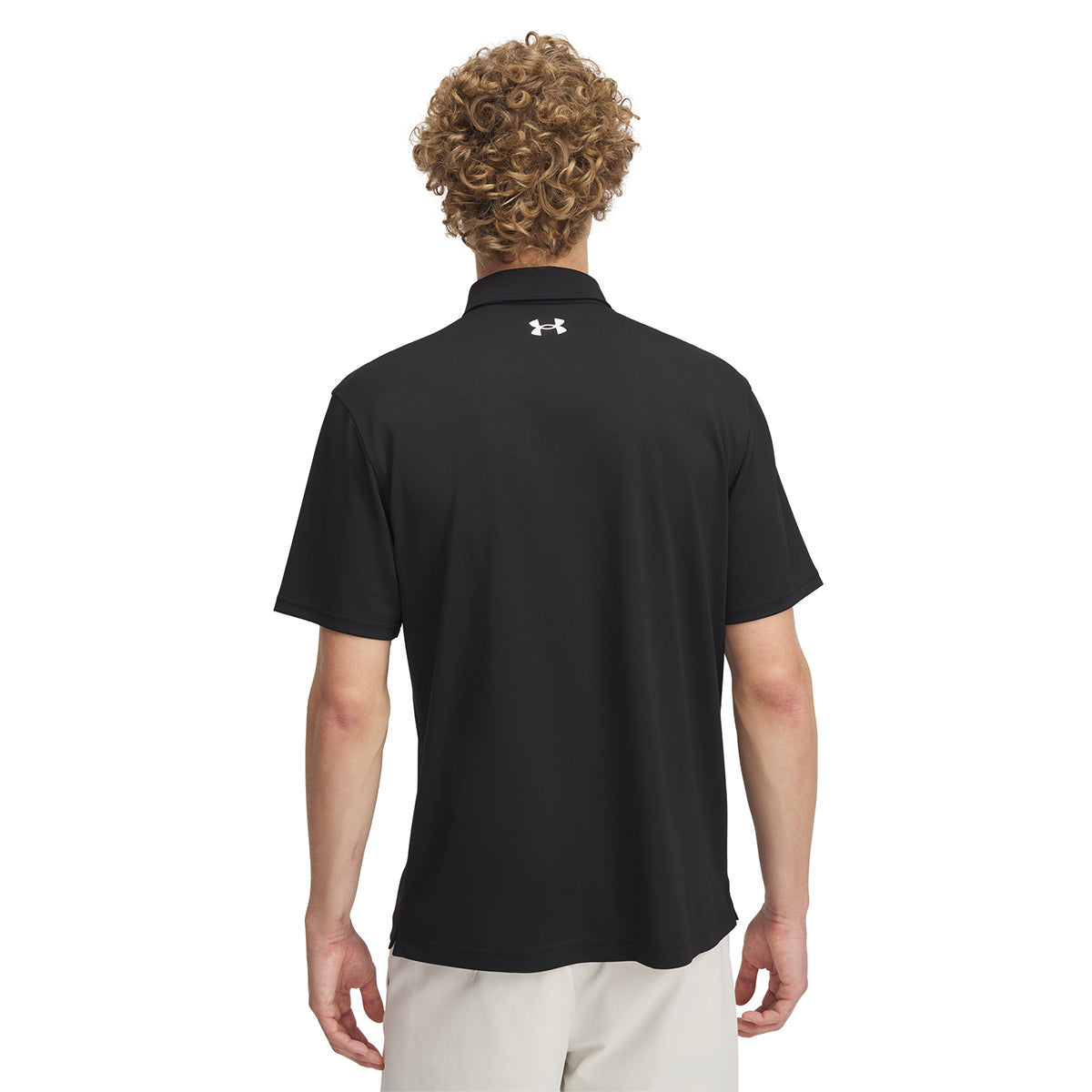 Under Armour Golf T2G Pique Shirt Black/White 001