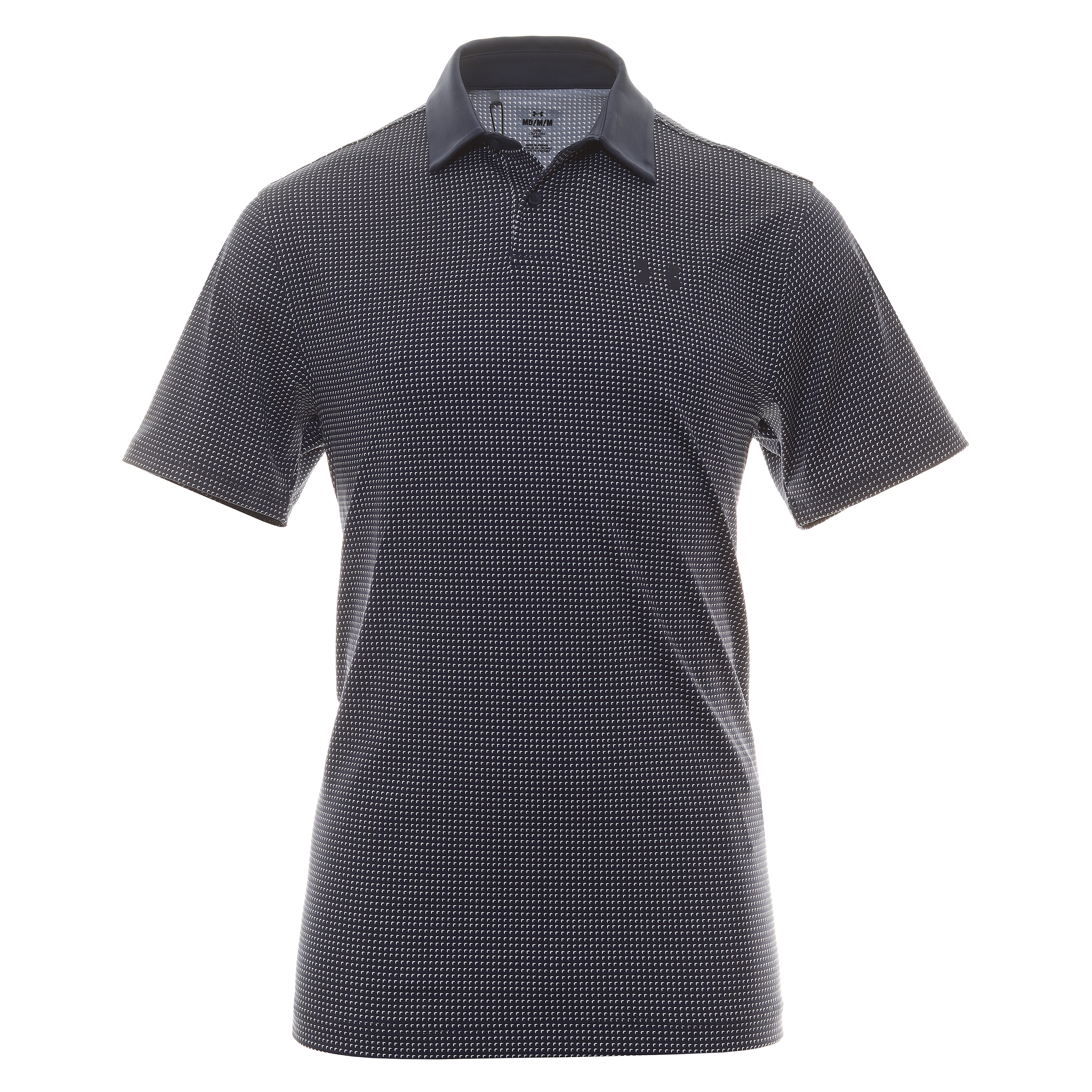 Under Armour Golf T2G Printed Shirt 1377380 Midnight Navy White 410 ...