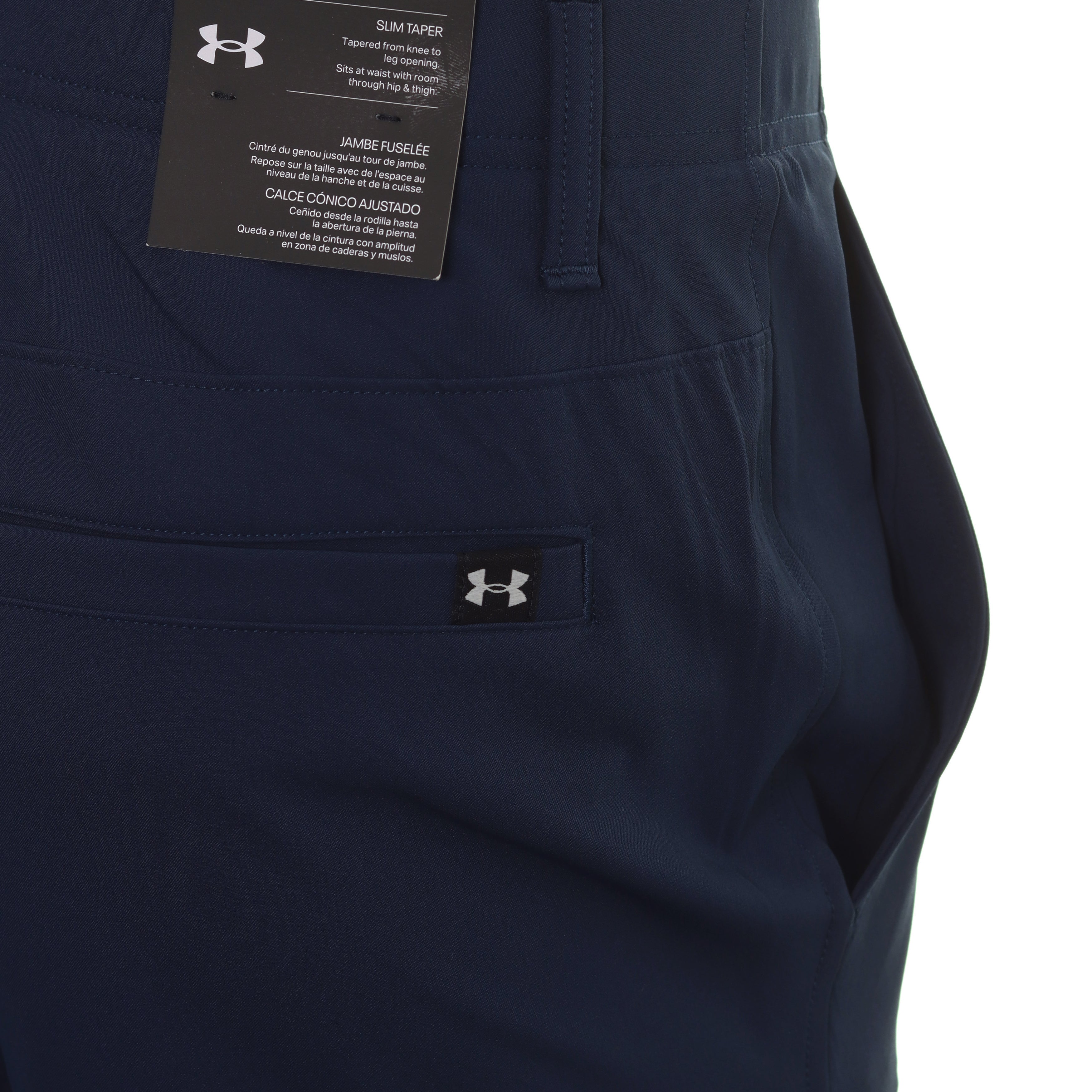 Under Armour Golf UA Drive Slim Tapered Pants 1364410 Midnight Navy 410 ...