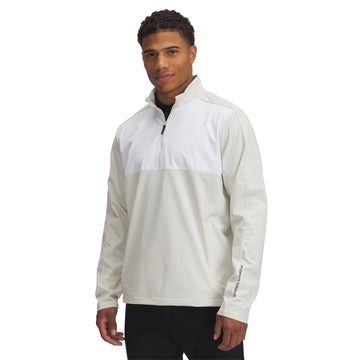 Under Armour Golf UA Drive Wind 1/2 Zip Summit White/Castlerock 110