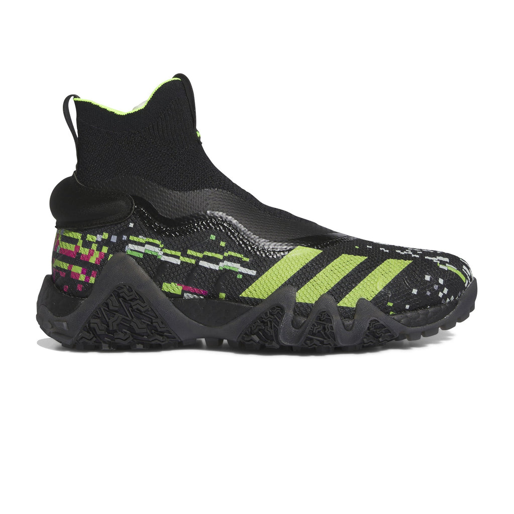 adidas CODECHAOS Laceless Glitch LE Golf Shoes IE4784 Core Black Lucid Lemon Grey Five Function18 Restrictedgs