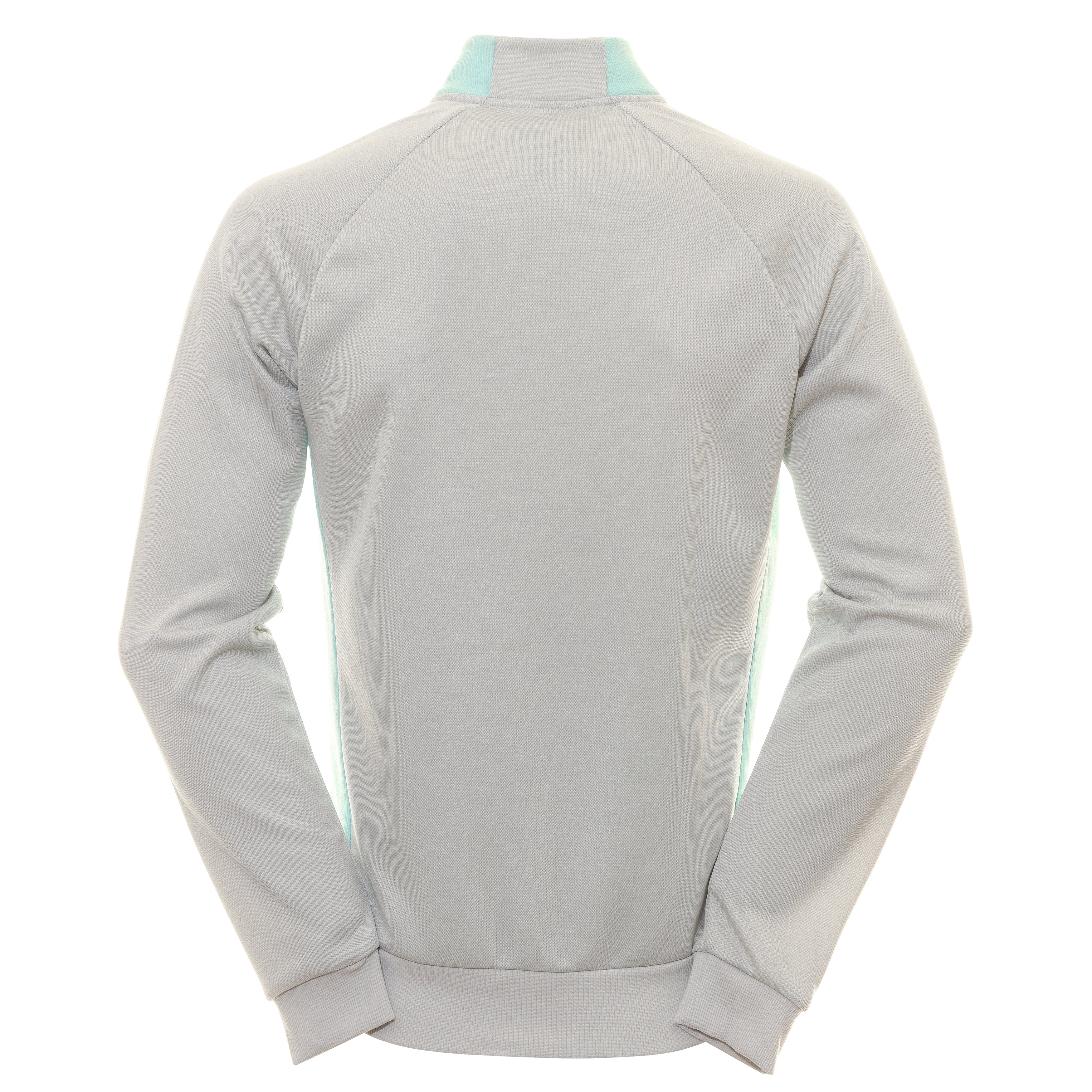 adidas Golf DWR Ribbed 1/4 Zip HZ0432 Grey One White & Function18 ...