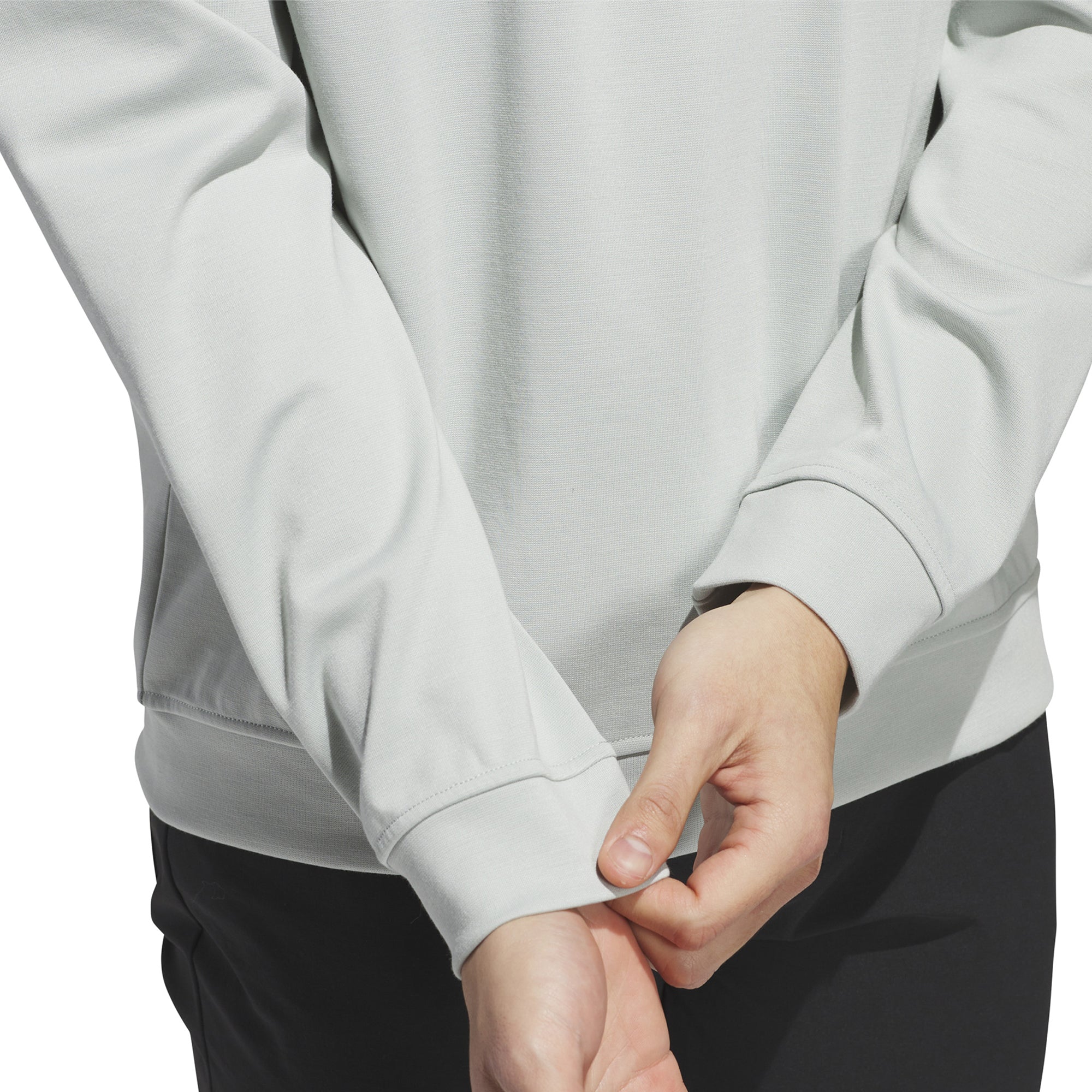 adidas Golf Elevated 1/4 Zip Wonder Silver  