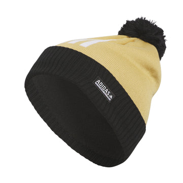 adidas Golf Pom 3-Stripe Beanie